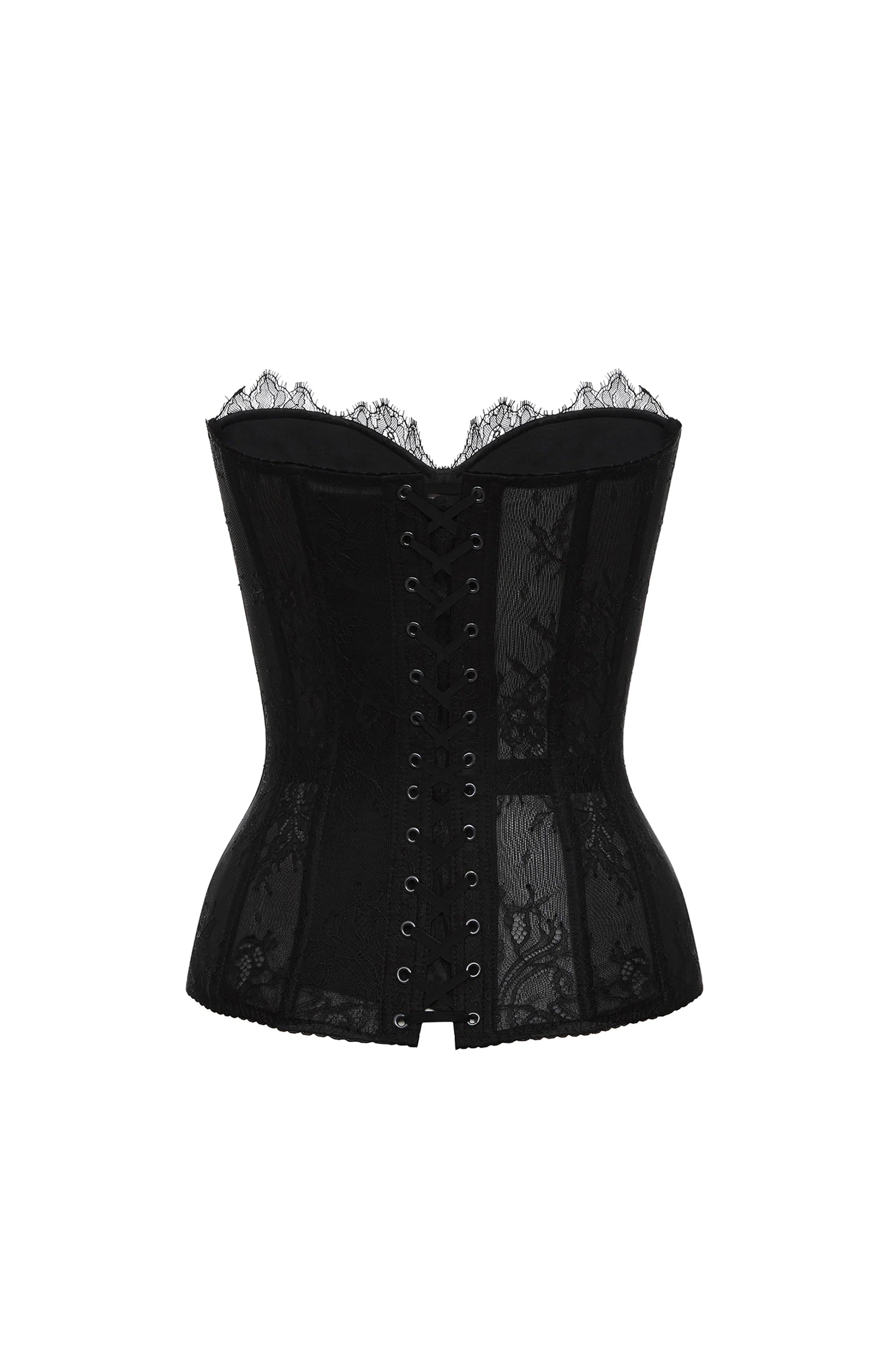 Lace Black Corset
