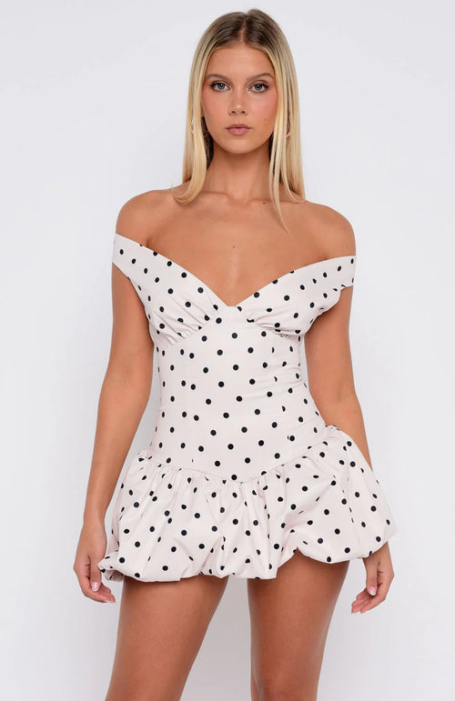 Off Shoulder Mini Dress